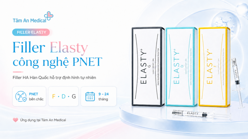 Các dòng Elasty đang sử dụng tại Tâm An Medical
